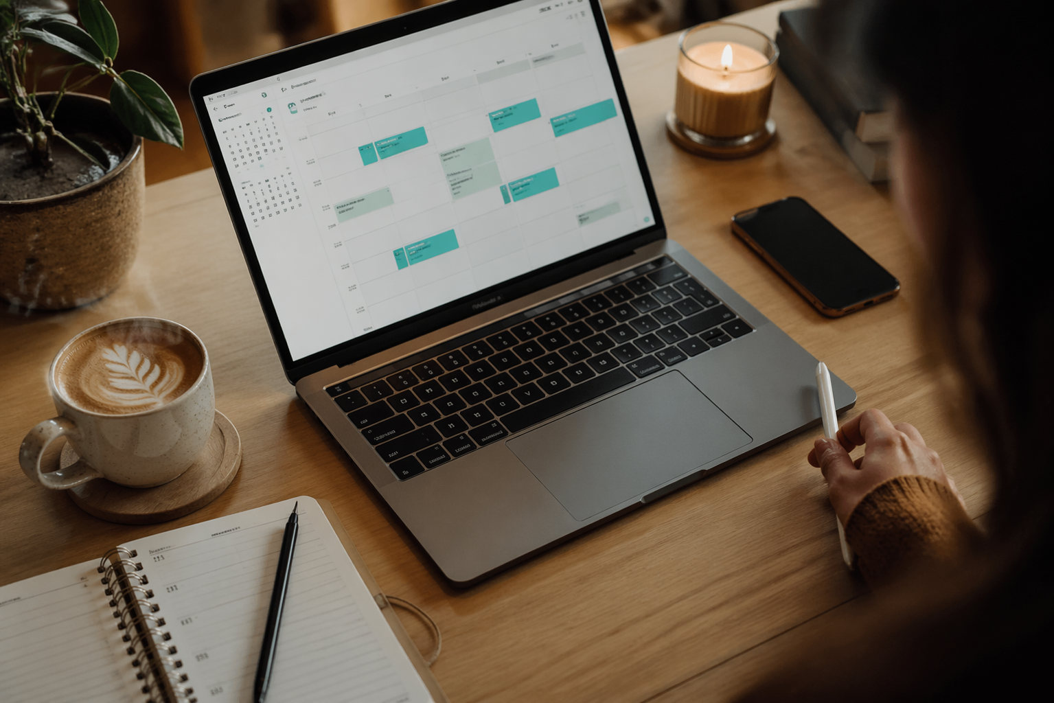 Calsetter Website auf Laptop, Tablet und Smartphone